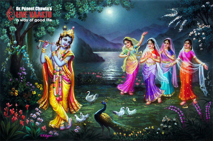 Who all Woman were important in Krishna’s life