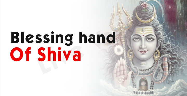 Blessing Hand Of Shiva