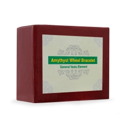 Amythyst Wheel Bracelet