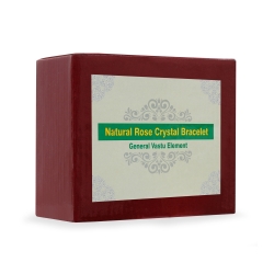 Natural Rose Crystal Bracelet