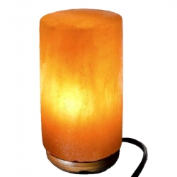 Naturals Vastu Rock Salt Lamp Cylinder Shaped | Natural Air Purifier