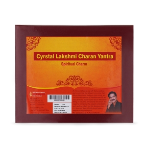Crystal Lakshmi Charan Yantra