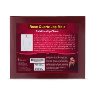 Rose Quartz Jap Mala