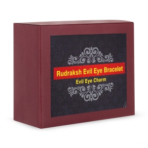 Rudraksh evil eye bracelet