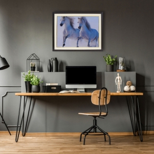 Horse Pair For Power In Profession