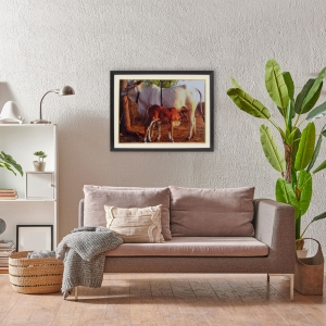 Cow And Calf For Family Relationship